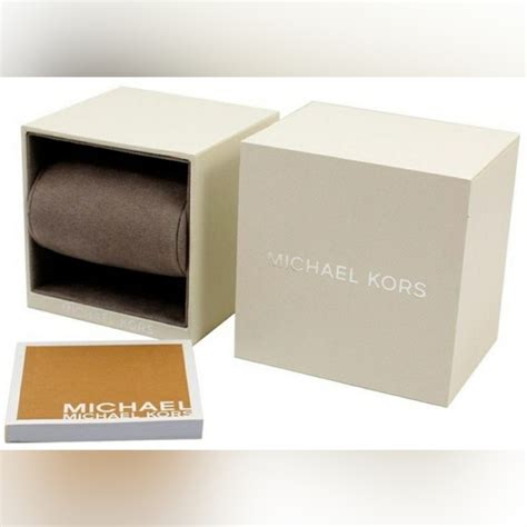 michael kors watch boxes|michael kors empty gift box.